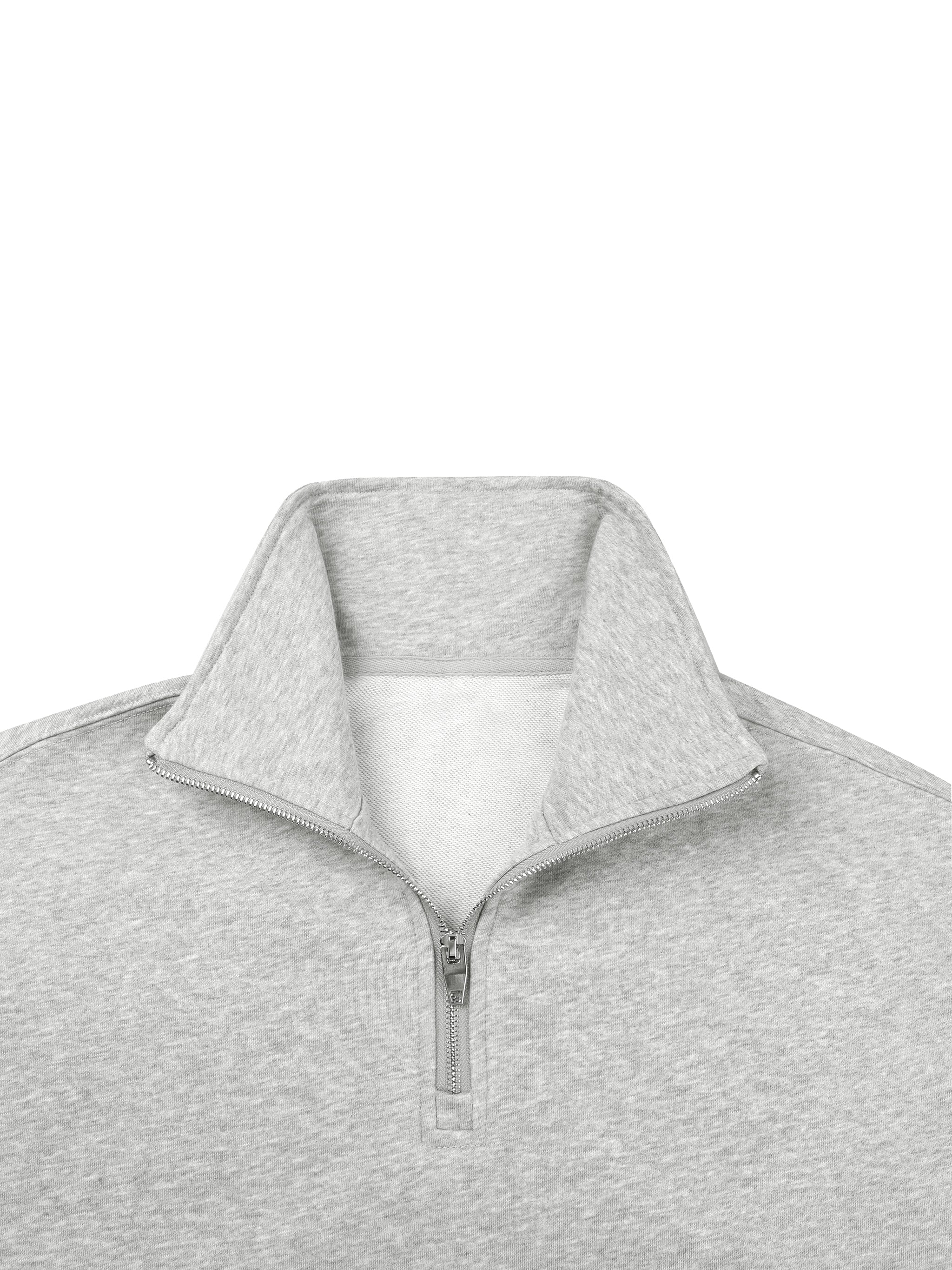 Oceans Quarter-Zip Drop Shoulder Sweatshirt