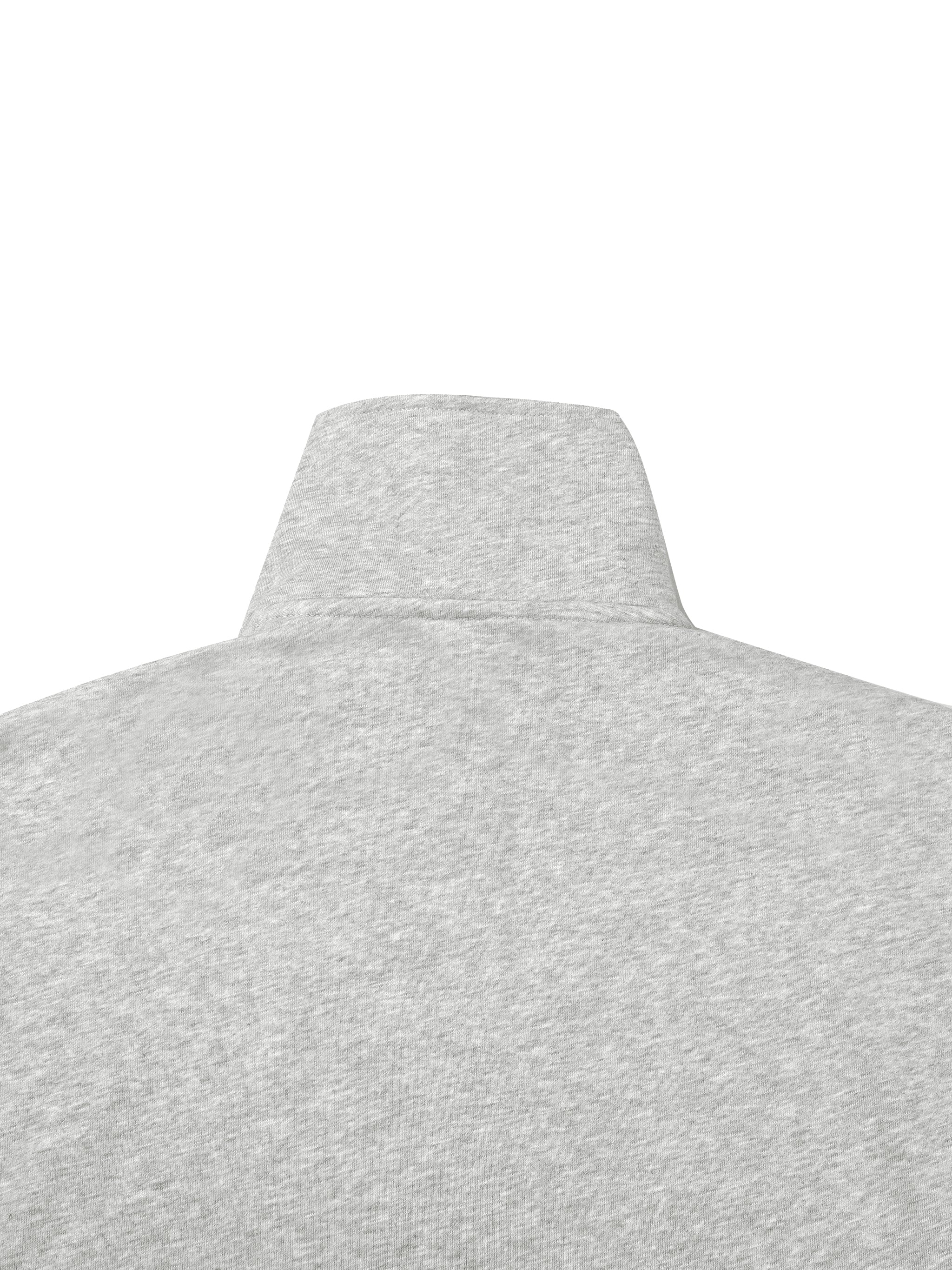 Oceans Quarter-Zip Drop Shoulder Sweatshirt