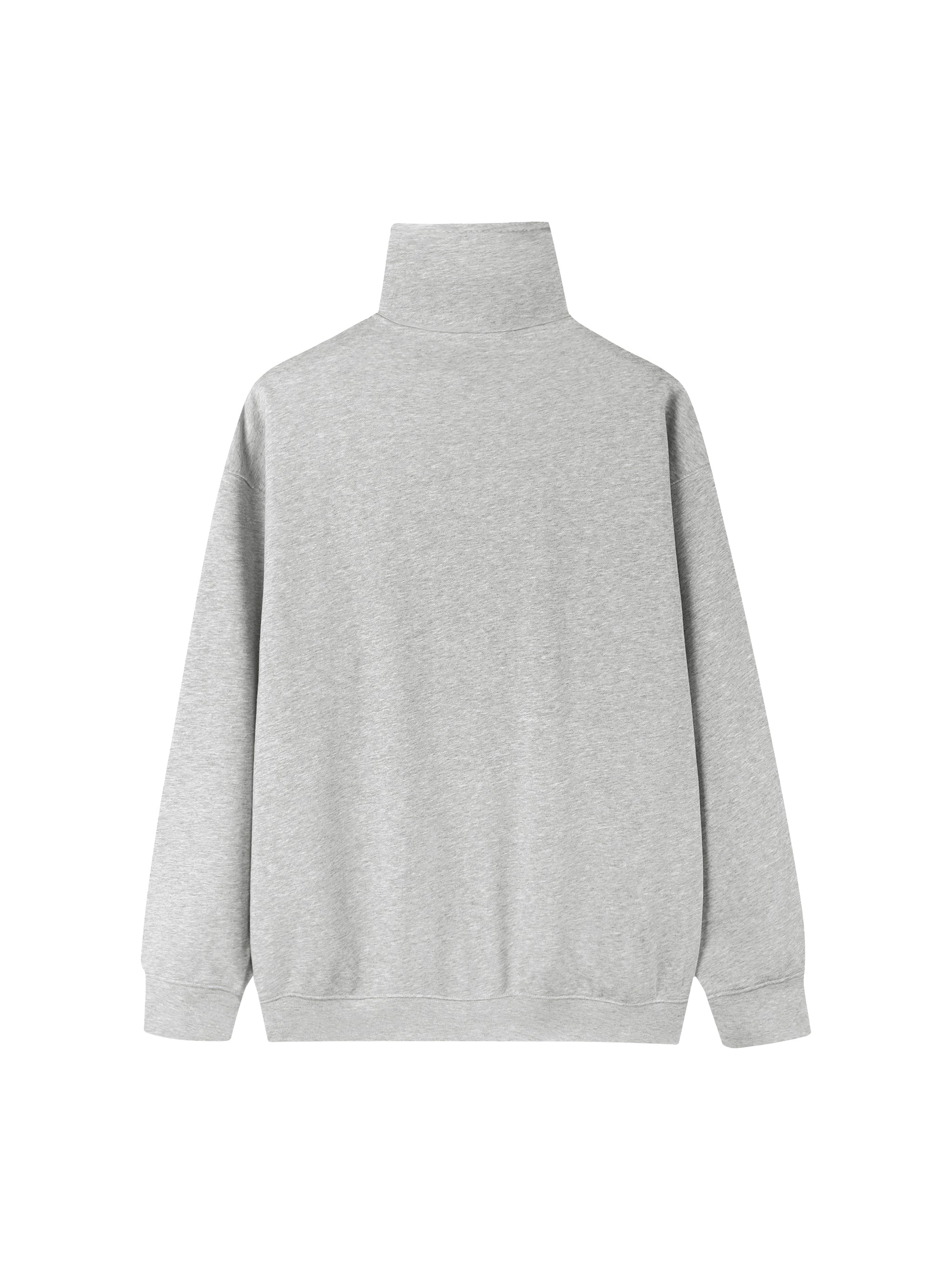 Oceans Quarter-Zip Drop Shoulder Sweatshirt